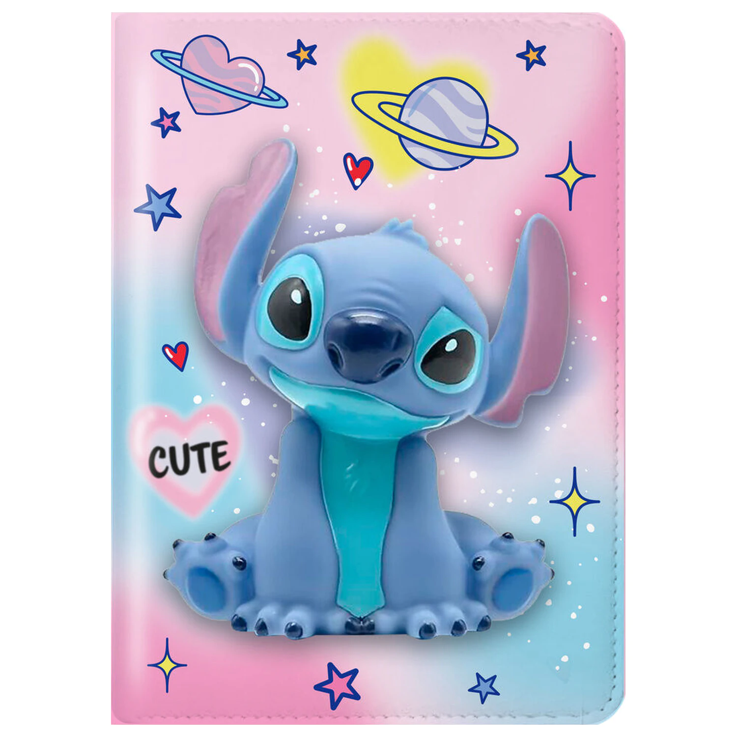 Disney Stitch Squshy jegyzetfüzet és pompom toll termékfotó