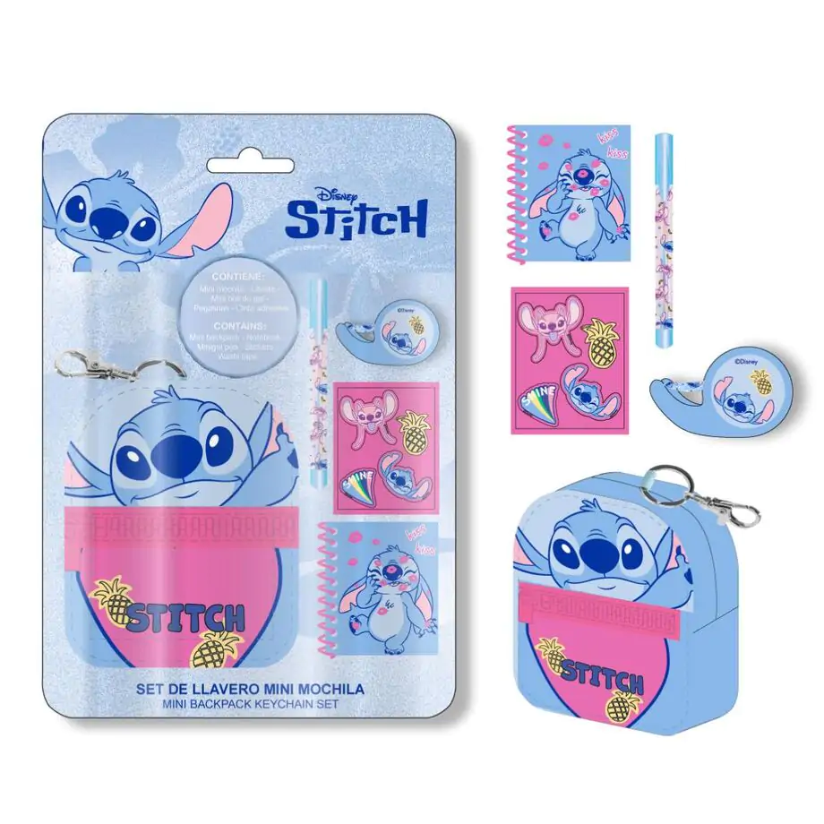 Disney Stitch mini táska és írószer csomag termékfotó