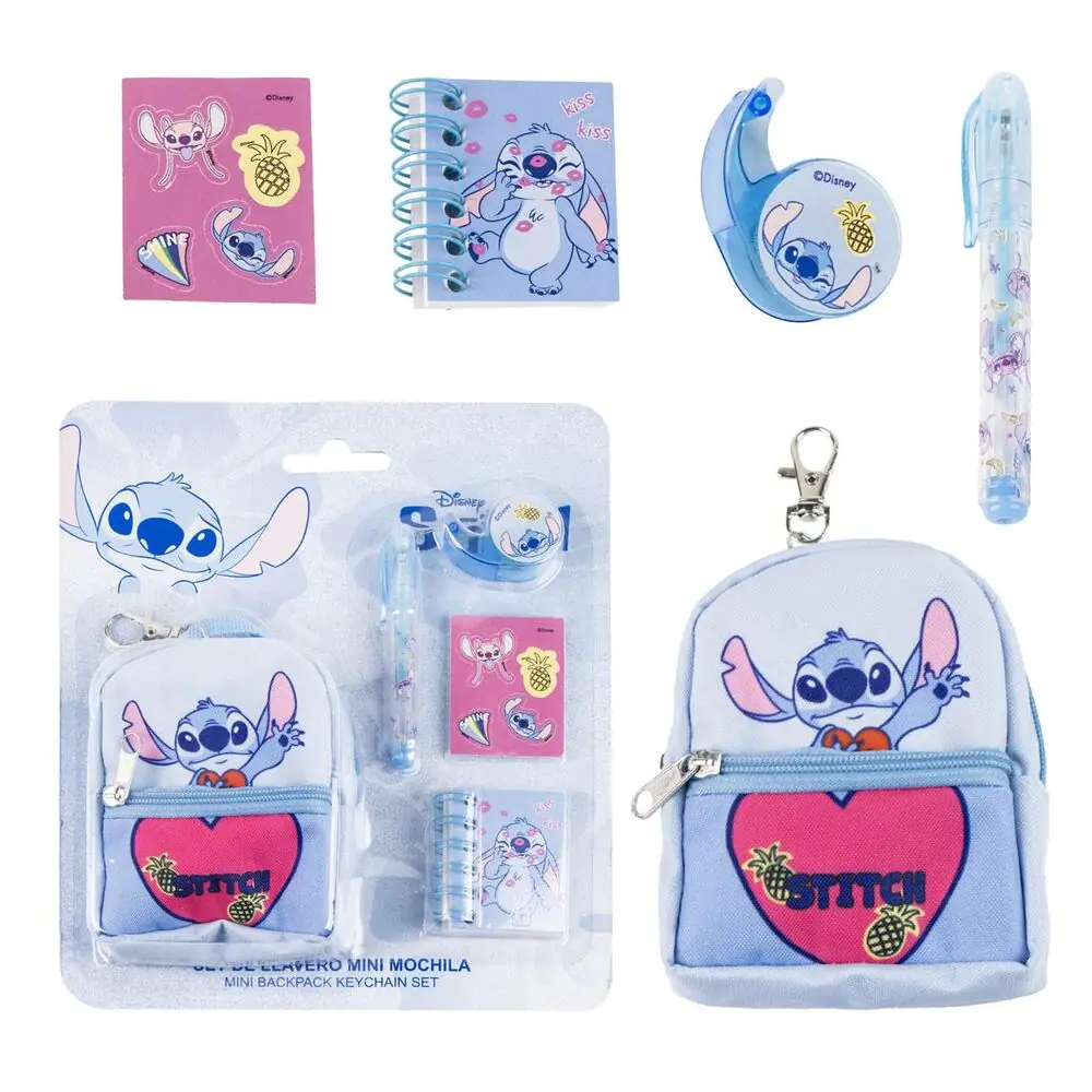 Disney Stitch mini táska és írószer csomag termékfotó