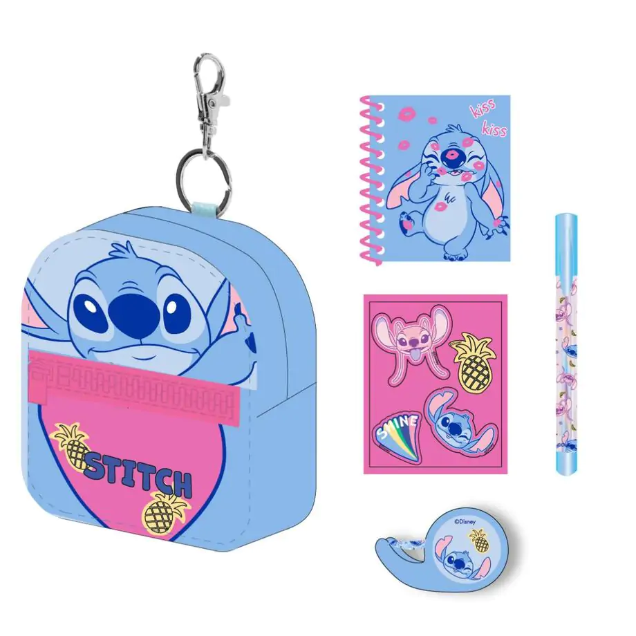 Disney Stitch mini táska és írószer csomag termékfotó