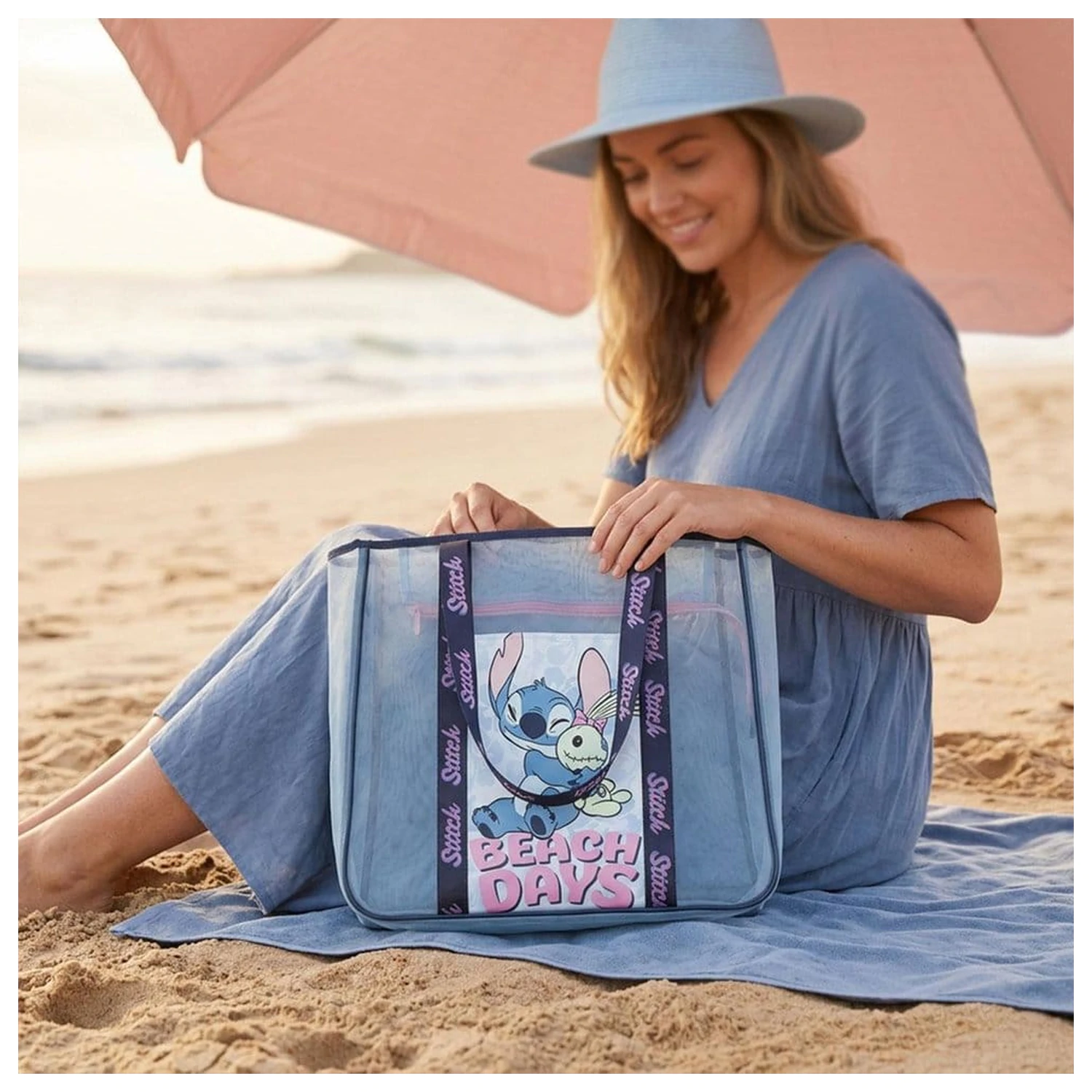 Disney Stitch strandtáska termékfotó