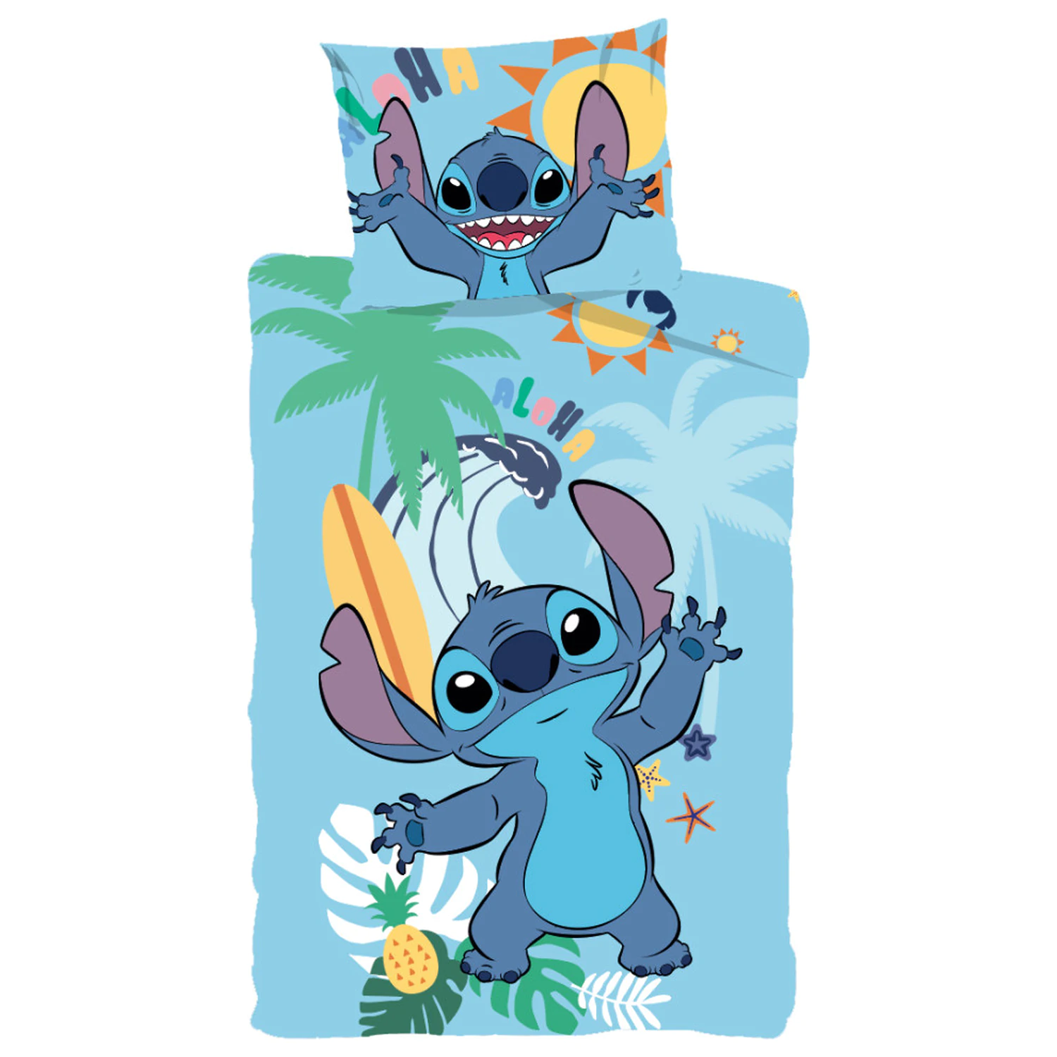 Disney Stitch Summer ágyneműhuzat  termékfotó