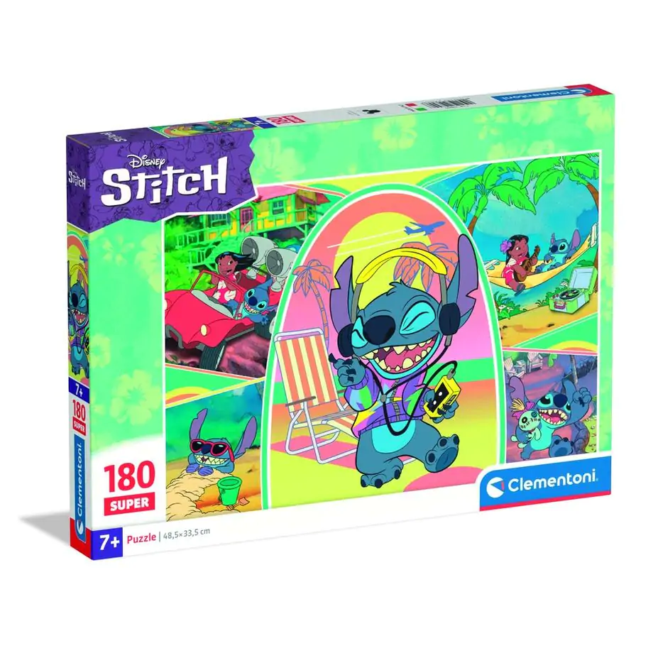 Disney Stitch super puzzle 180db-os termékfotó