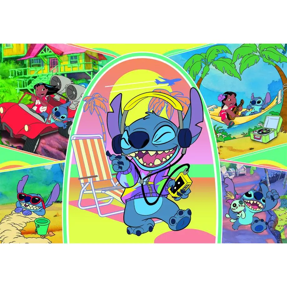 Disney Stitch super puzzle 180db-os termékfotó