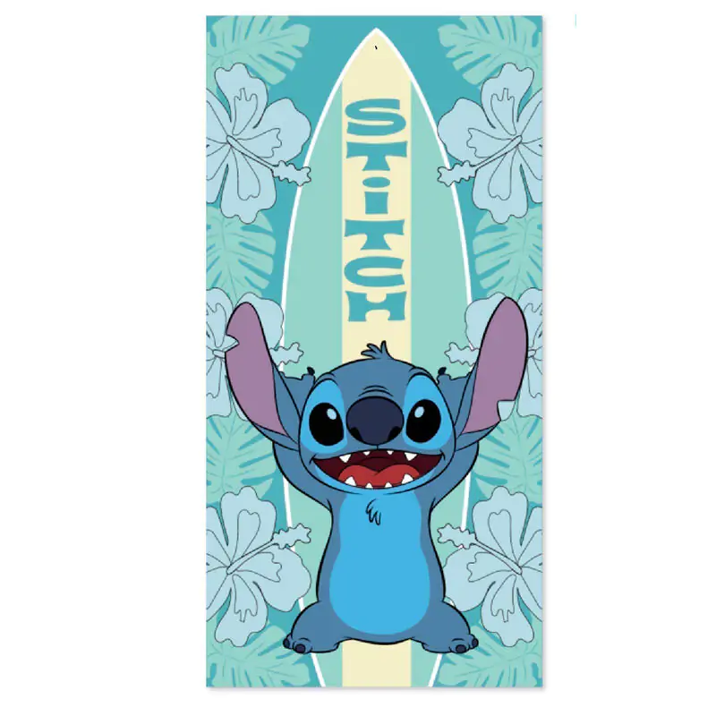 Disney Stitch Surf pamut strand törölköző termékfotó