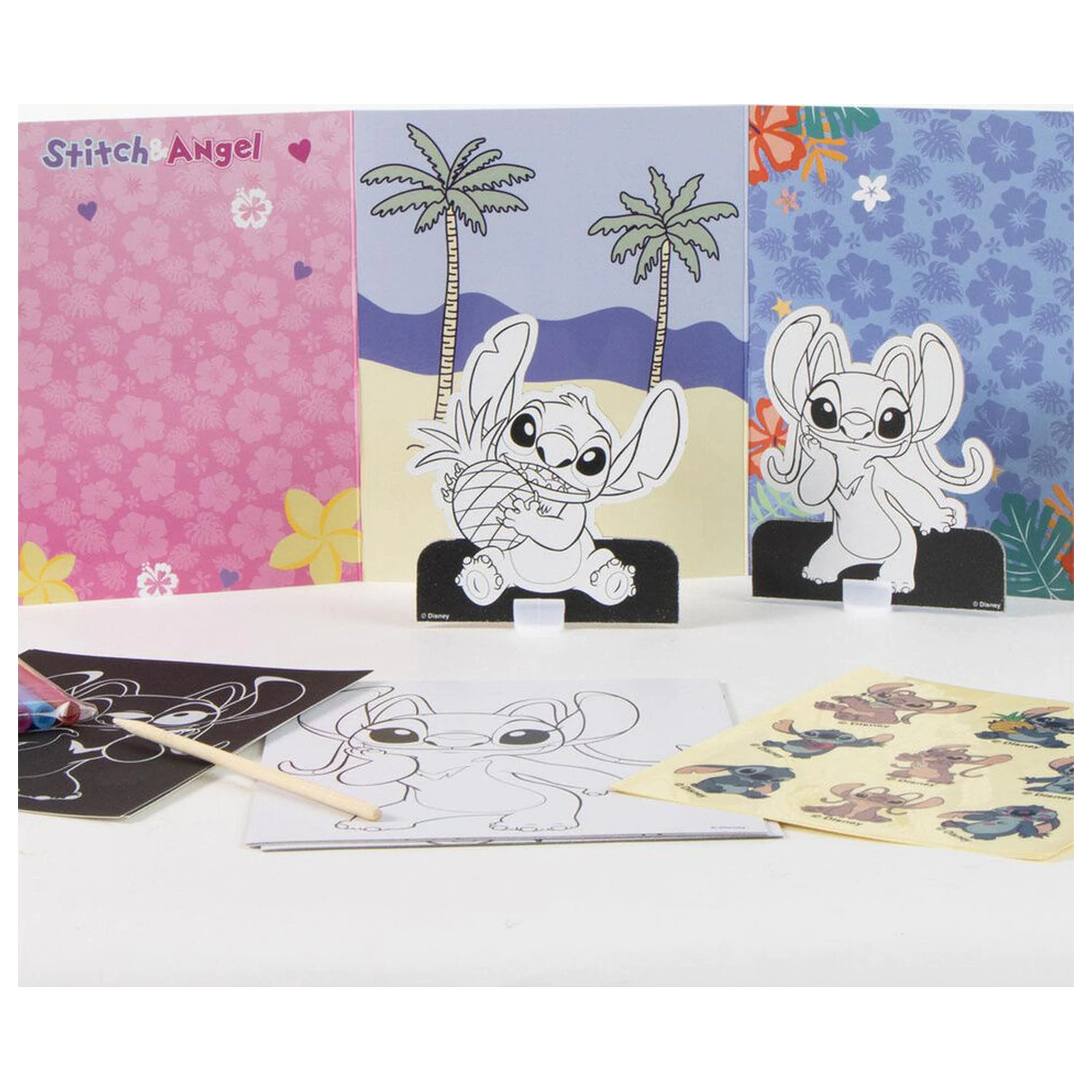 Disney Stitch színező csomag termékfotó