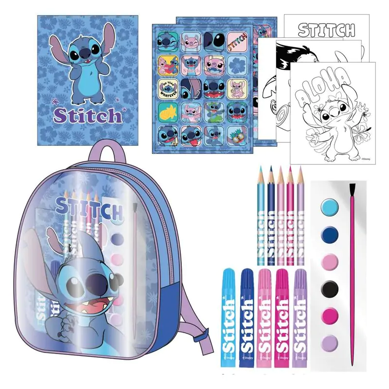 Disney Stitch táska és írószer csomag termékfotó