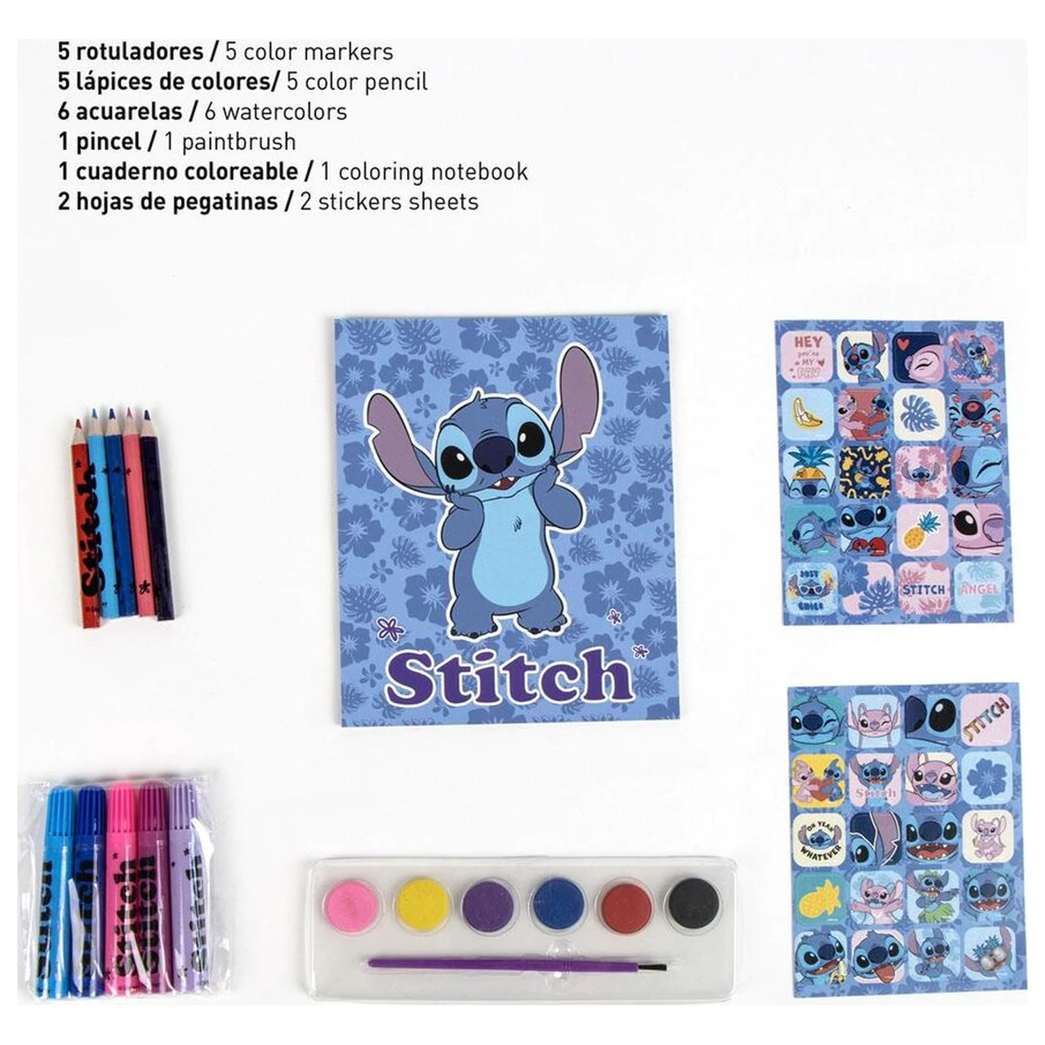 Disney Stitch táska és írószer csomag termékfotó