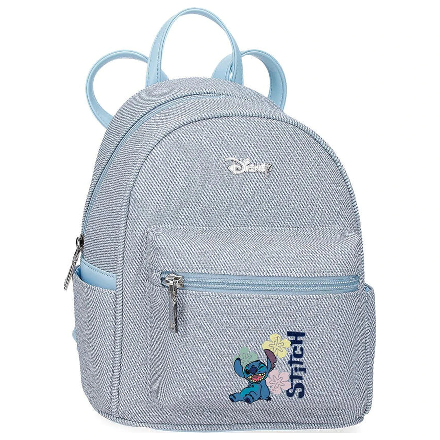 Disney Stitch Tiki walking táska hátizsák denim 23cm termékfotó