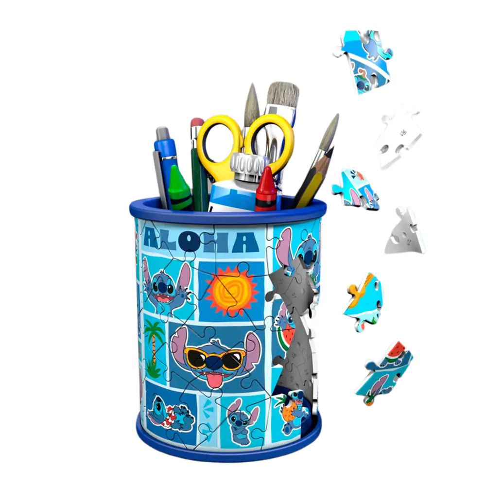 Disney Stitch tolltartó 3D puzzle 54db-os termékfotó