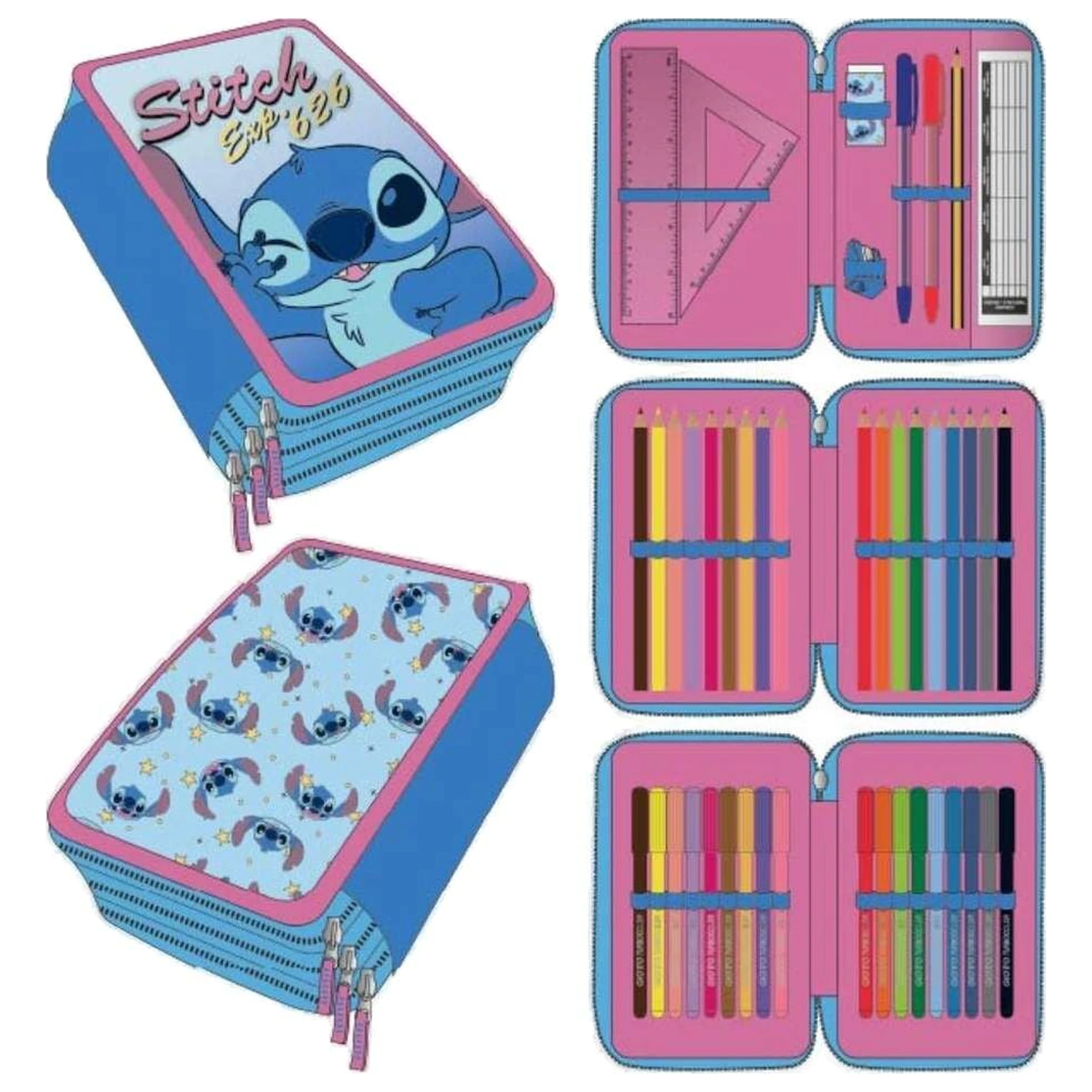 Disney Stitch tripla tolltartó termékfotó
