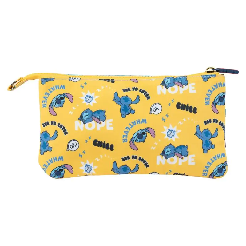 Disney Stitch triple pencil case termékfotó