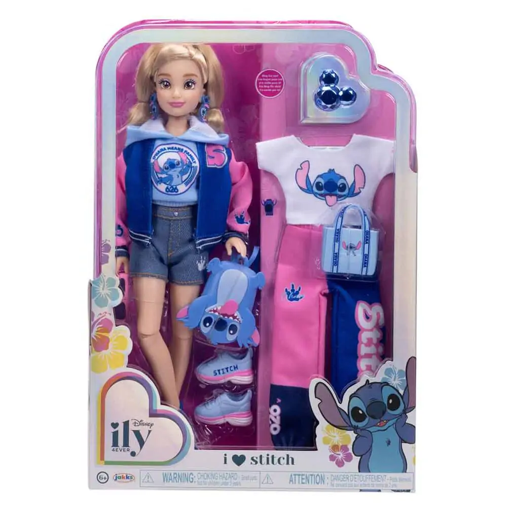Disney Stitch University ily 4Ever Fashion játék baba 25cm termékfotó