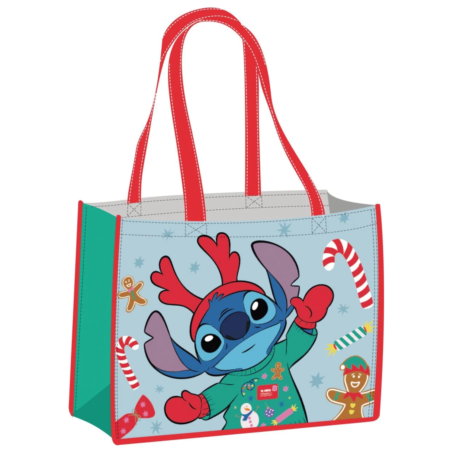 Disney Stitch "Xmas" bevásárlótáska termékfotó