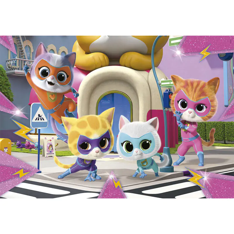 Disney SuperKitties puzzle 2x20db-os termékfotó