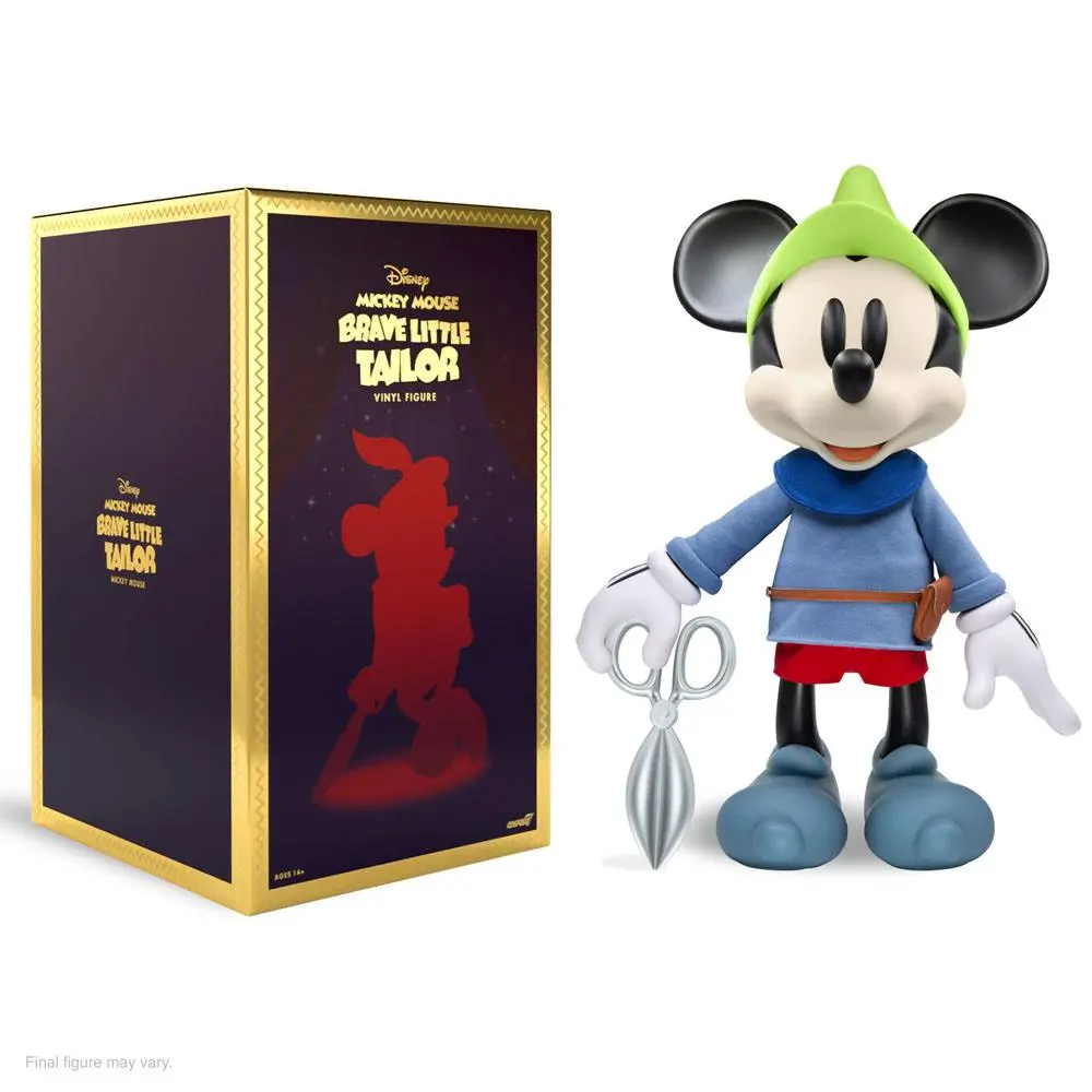 Disney Superméret Vinyl figura Brave Little Tailor Mickey egér 40 cm termékfotó