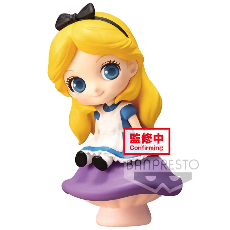 Disney Sweetiny petit Alice Q Posket figura 6cm termékfotó