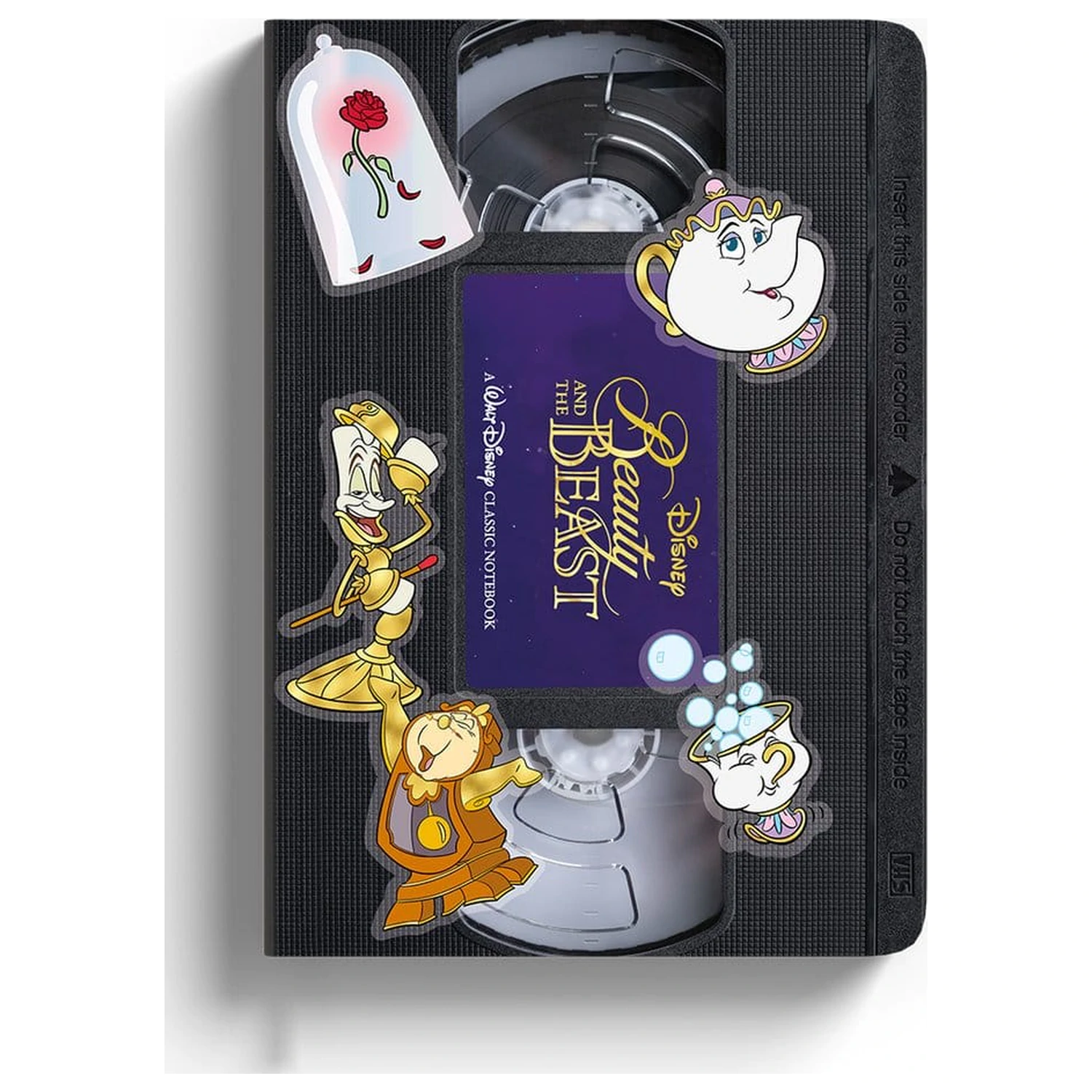 Disney Szépség és a Szörnyeteg A5 jegyzetfüzet könyvjelzővel  termékfotó