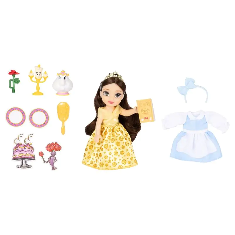 Disney Beauty and the Beast Belle doll 15cm termékfotó