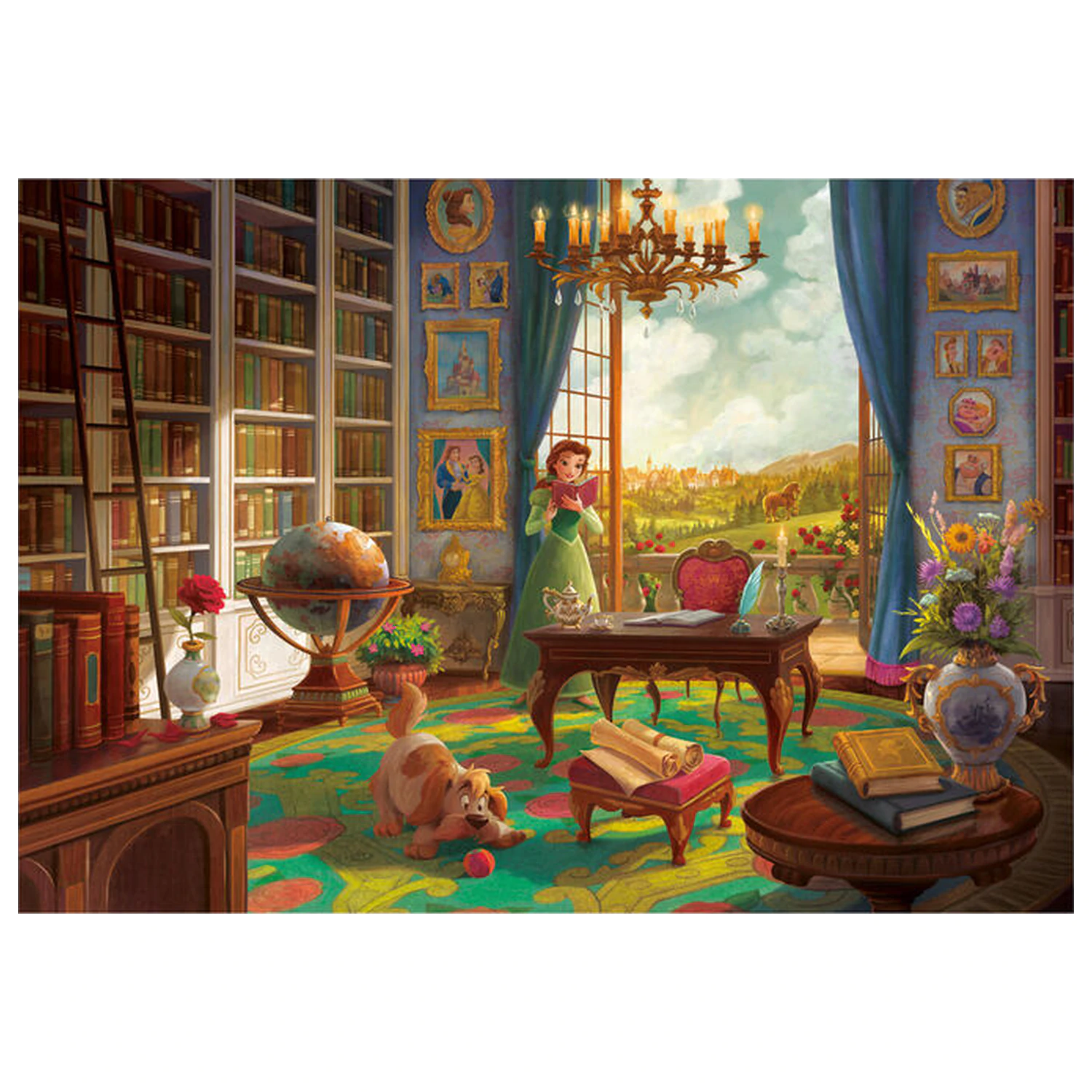 Disney Szépség és a Szörnyeteg Belle puzzle 500db-os termékfotó