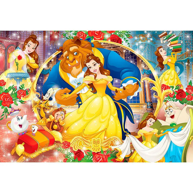 Disney Szépség és a Szörnyeteg Maxi puzzle 104db-os termékfotó