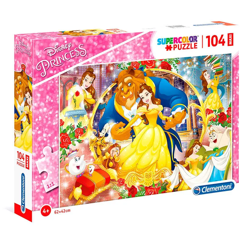Disney Szépség és a Szörnyeteg Maxi puzzle 104db-os termékfotó