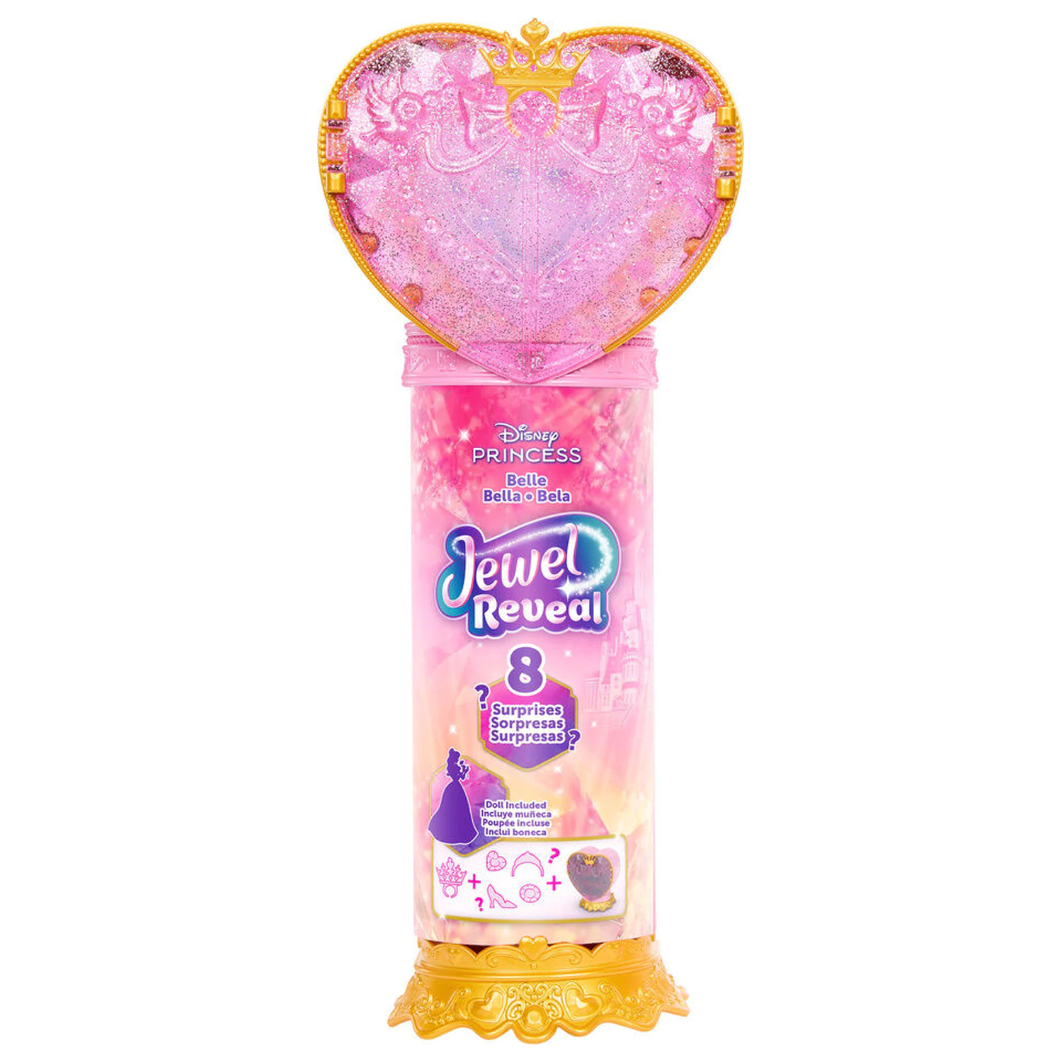 Disney Szépség és a Szörnyeteg Reveal Belle játék baba termékfotó