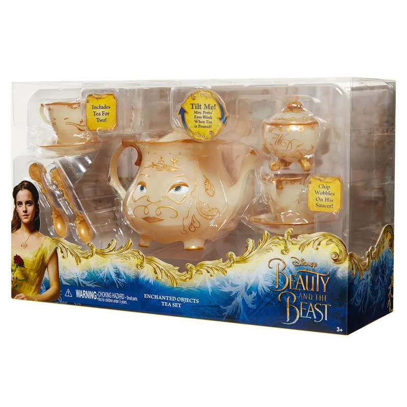 Disney Beauty and the Beast tea set termékfotó