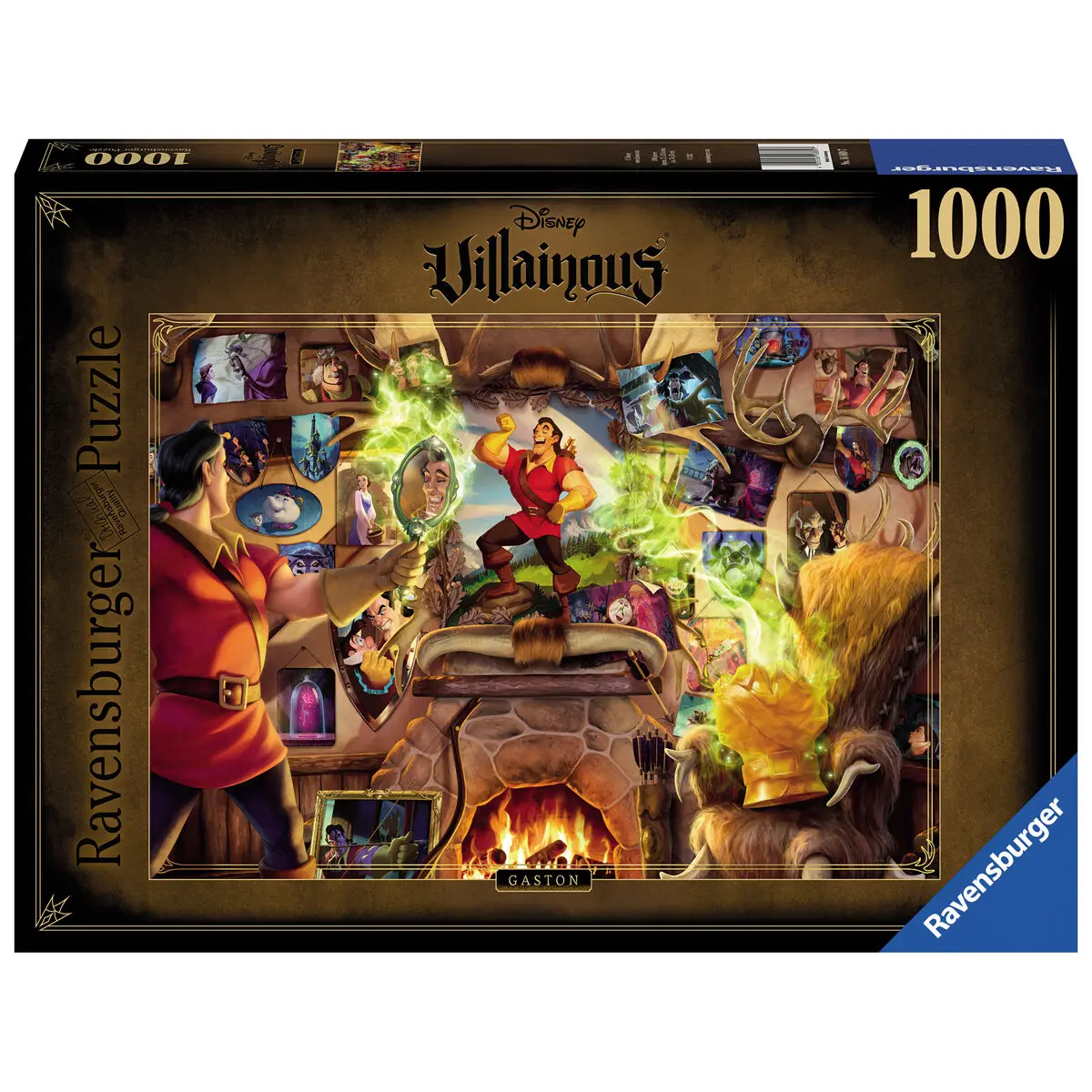 Disney Szépség és a Szörnyeteg Villains Gaston puzzle 1000db-os termékfotó
