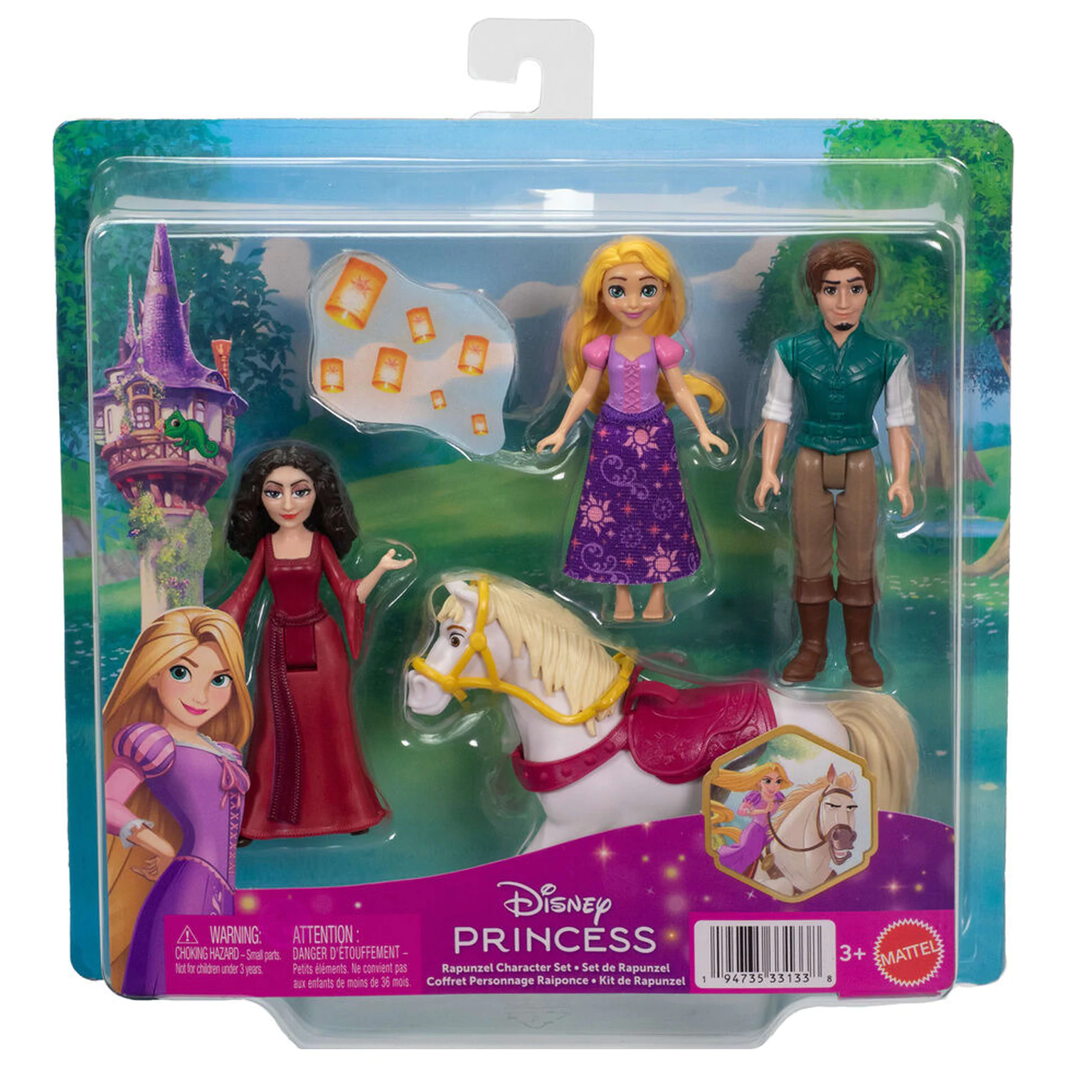 Disney Tangled Aranyhaj 4 db-os figura csomag termékfotó
