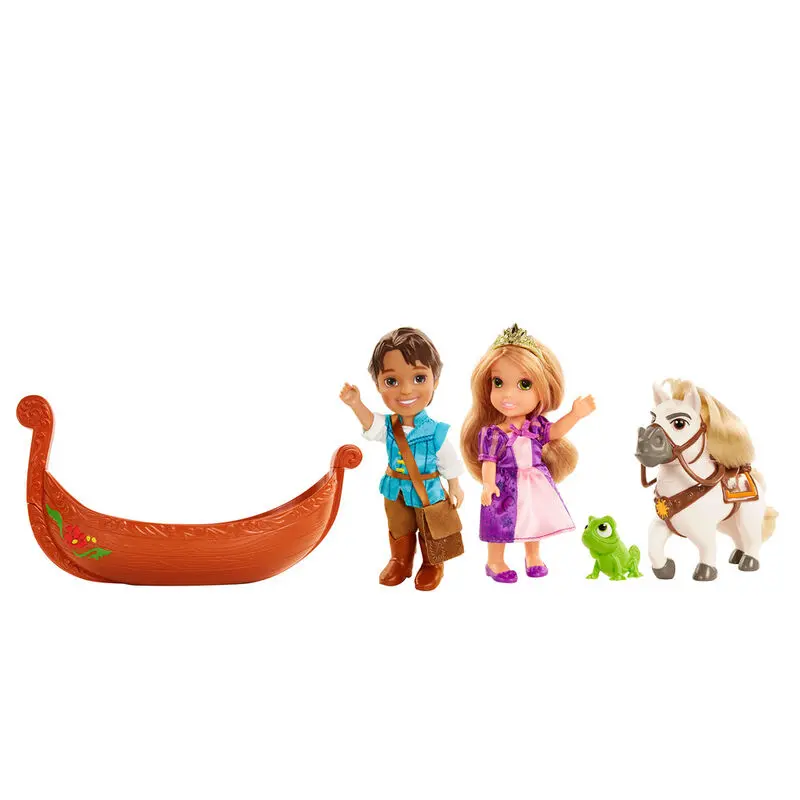 Disney Tangled Aranyhaj + Flynn játék baba 15cm termékfotó