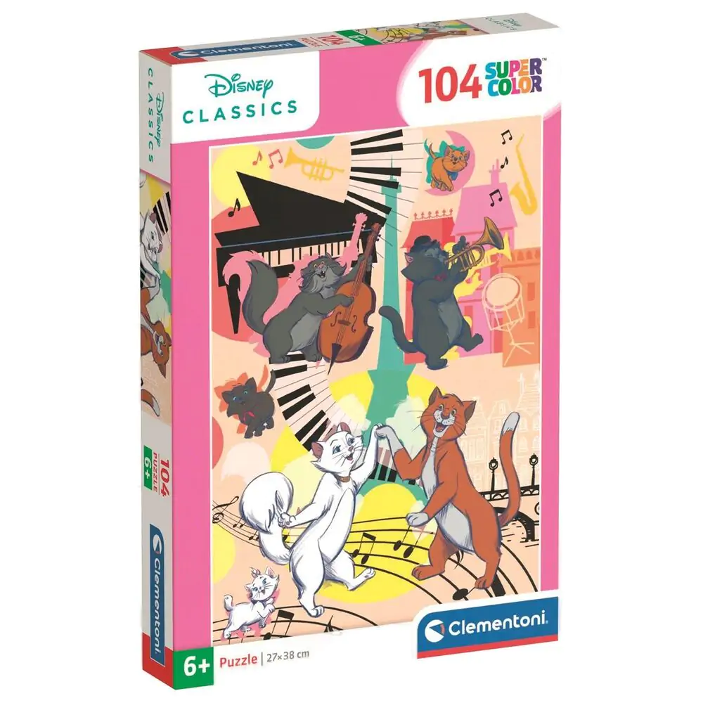 Disney The Aristocats puzzle 104db-os termékfotó