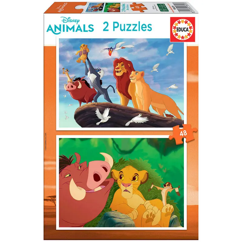 Disney The Lion King puzzle 2x48db-os termékfotó