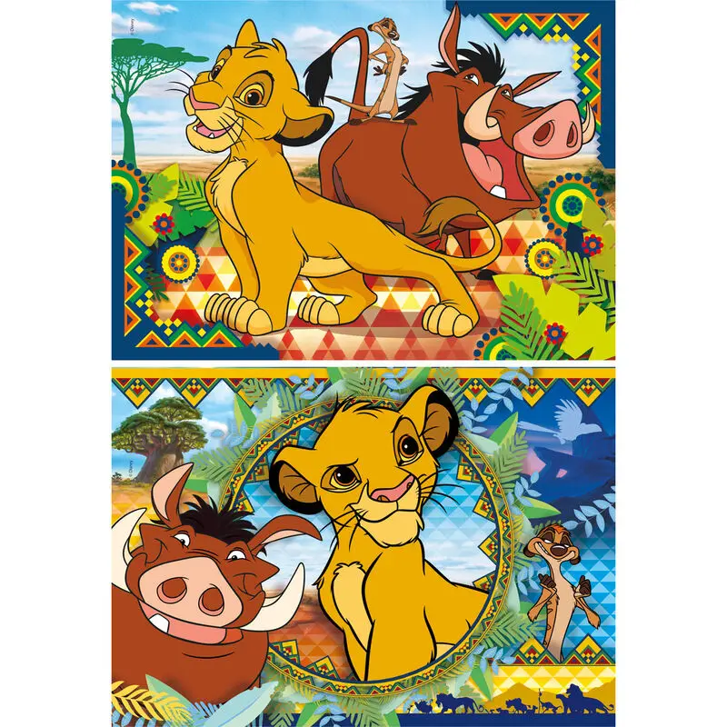 Disney The Lion King puzzle 2x60pcs termékfotó