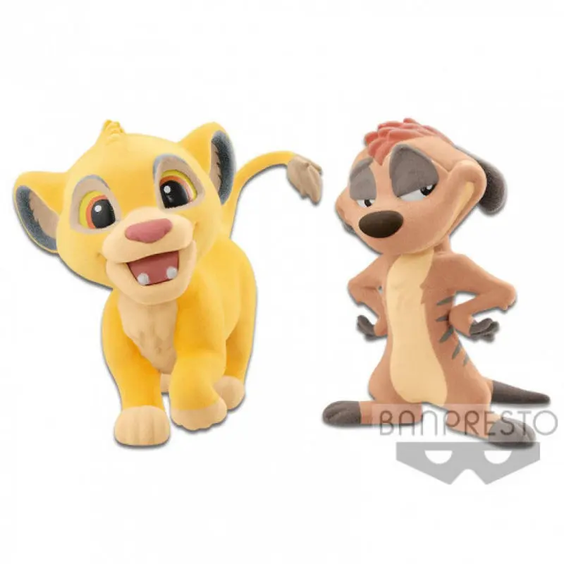 Disney The Lion King Simba & Timon szőrös figurák termékfotó