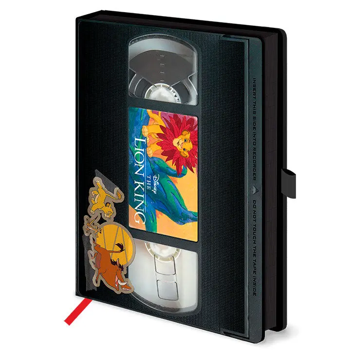 Disney The Lion King VHS A5 prémium jegyzetfüzet termékfotó