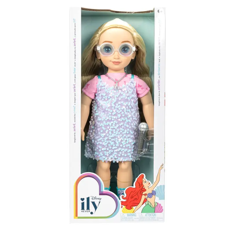 Disney The Little Mermaid Ariel ily 4Ever játék baba 45cm termékfotó
