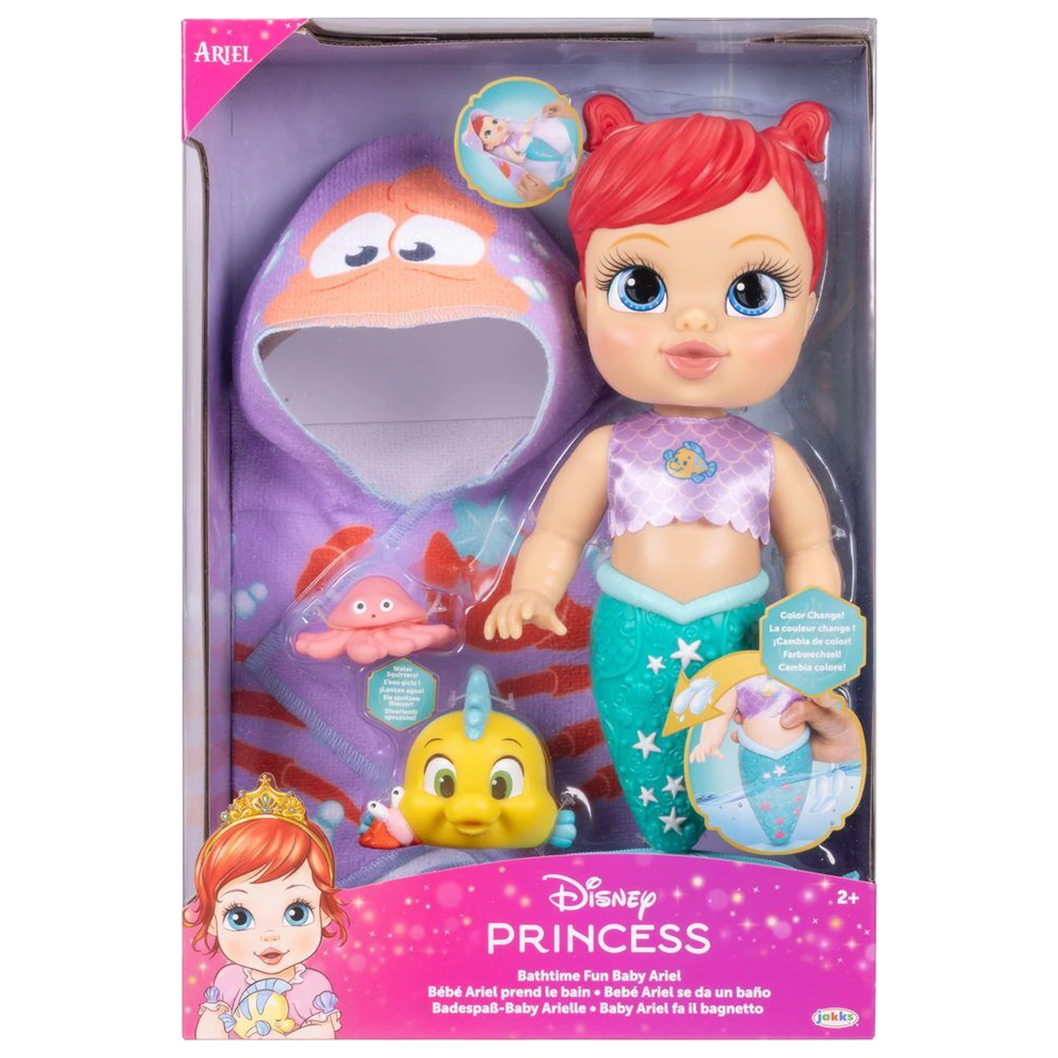 Disney The Little Mermaid Ariel játék baba 30cm termékfotó