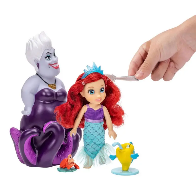 Disney The Little Mermaid Ariel + Ursula játék baba 15cm termékfotó