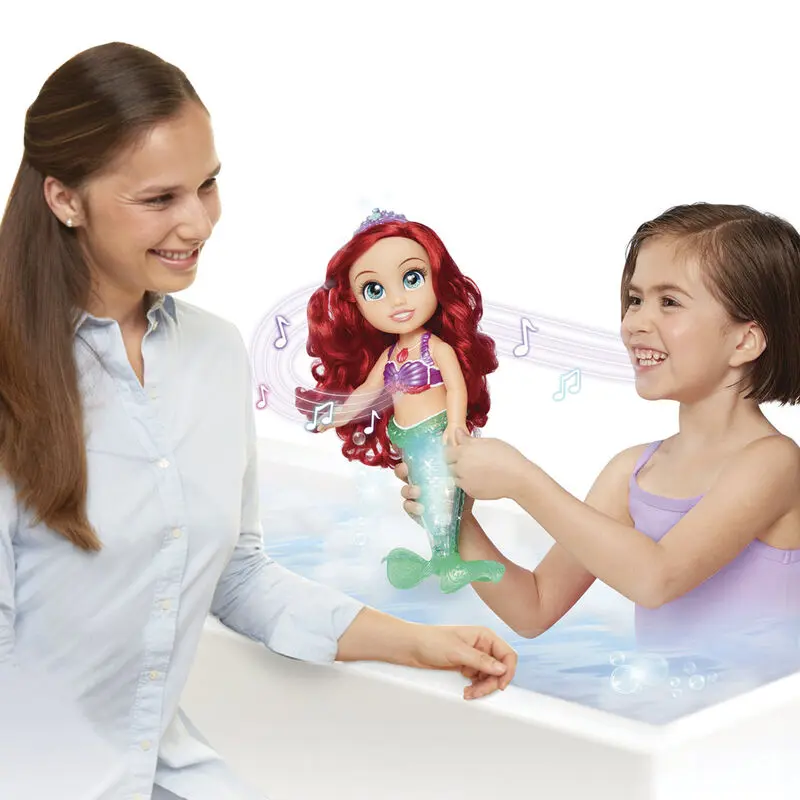 Disney The Little Mermaid Ariel zenélő baba 38cm termékfotó