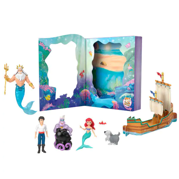 Disney The Little Mermaid Classic Storybook játékkészlet termékfotó