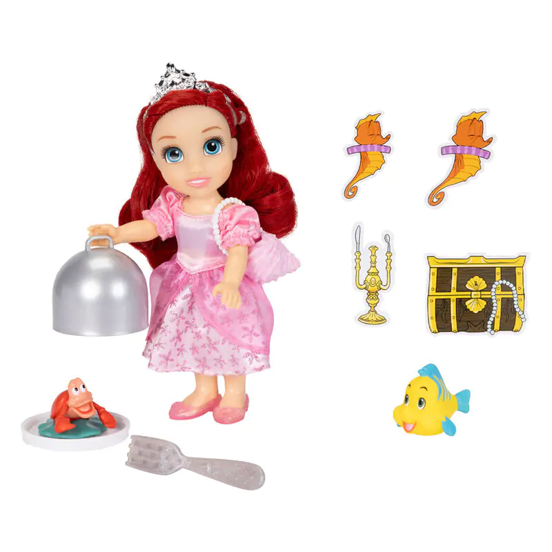 Disney The Little Mermaid Land and Sea Ariel doll 15cm termékfotó