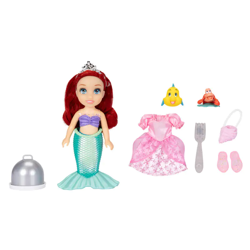 Disney The Little Mermaid Land and Sea Ariel doll 15cm termékfotó