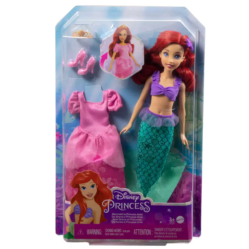 Disney The Little Mermaid - Mermaid to Princess Ariel játék baba termékfotó