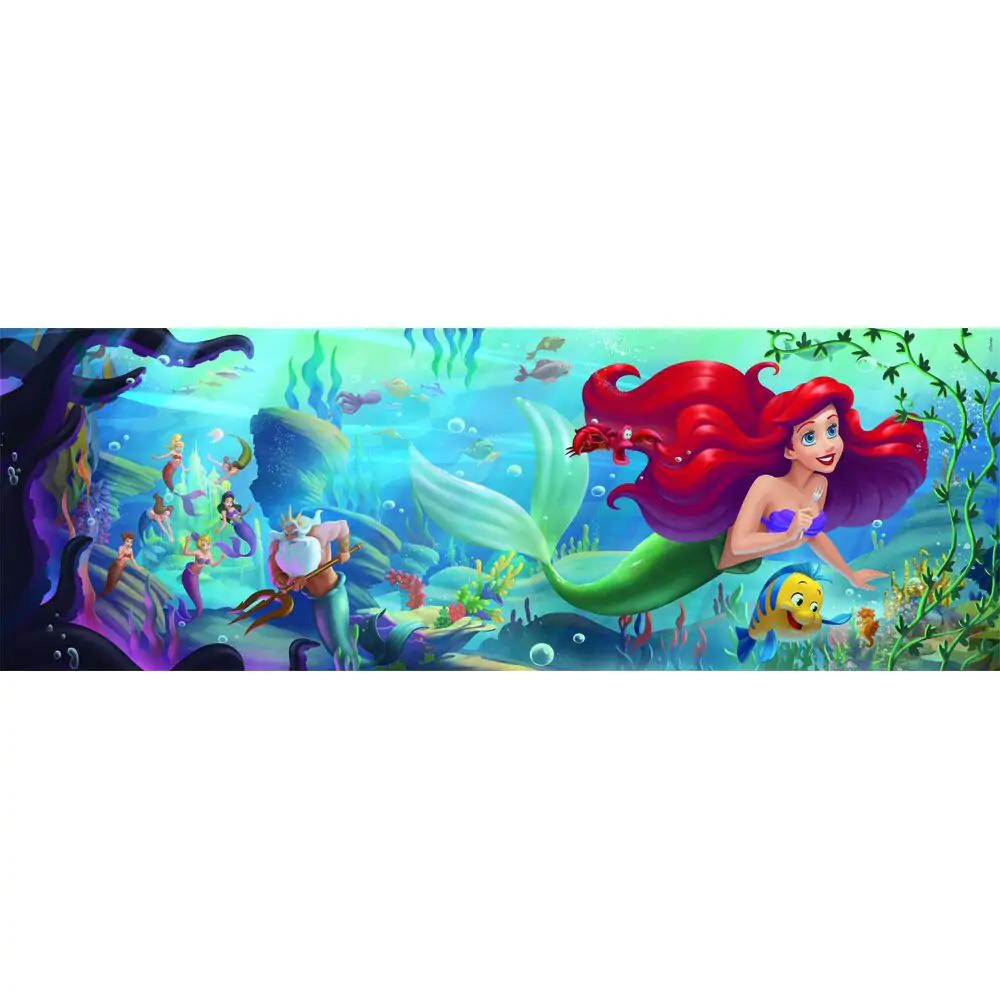 Disney The Little Mermaid Panorama puzzle 1000db-os termékfotó