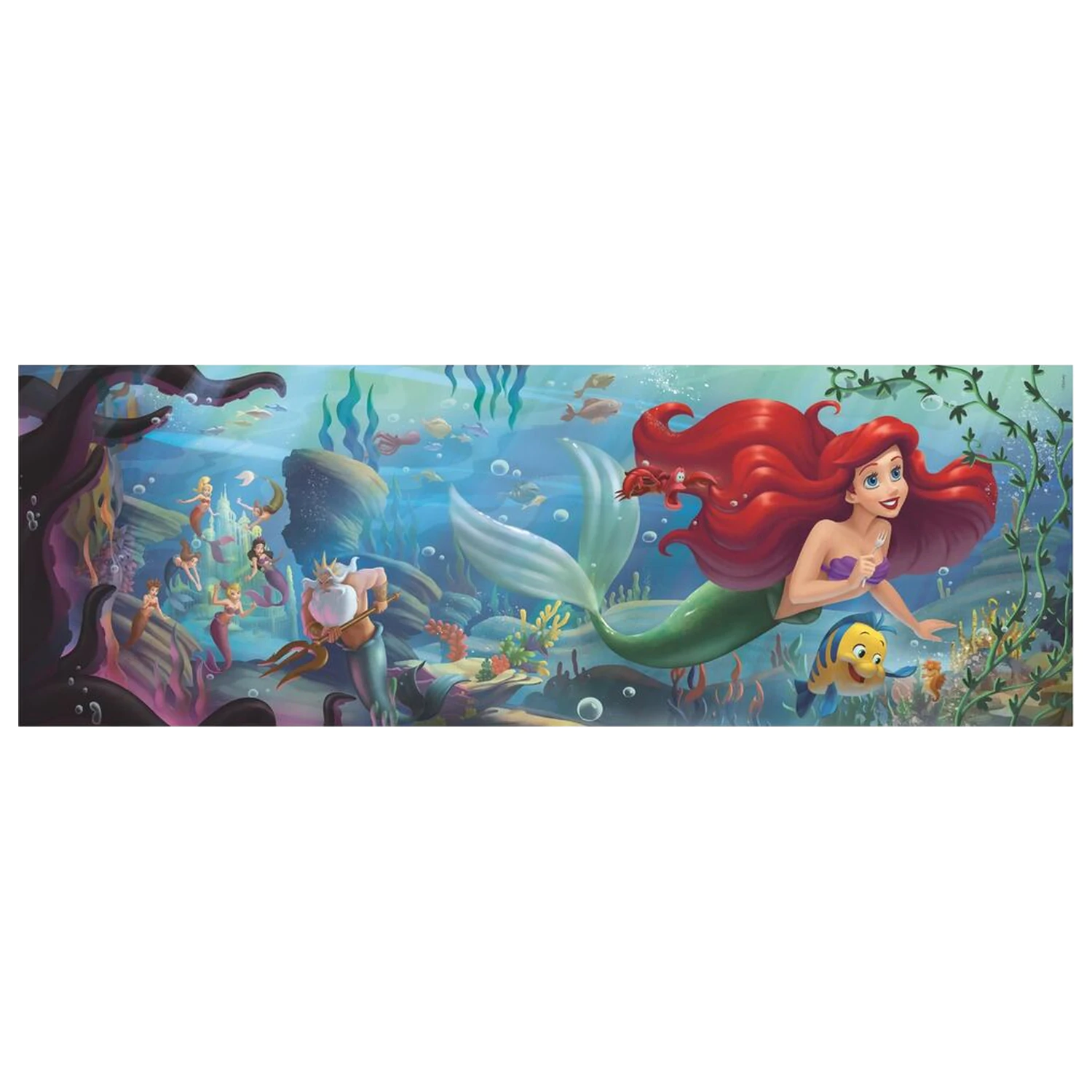 Disney The Little Mermaid Panorama puzzle 1000db-os termékfotó