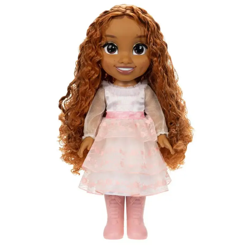 Disney The Little Mermaid pink dress Ariel játék baba 38cm termékfotó