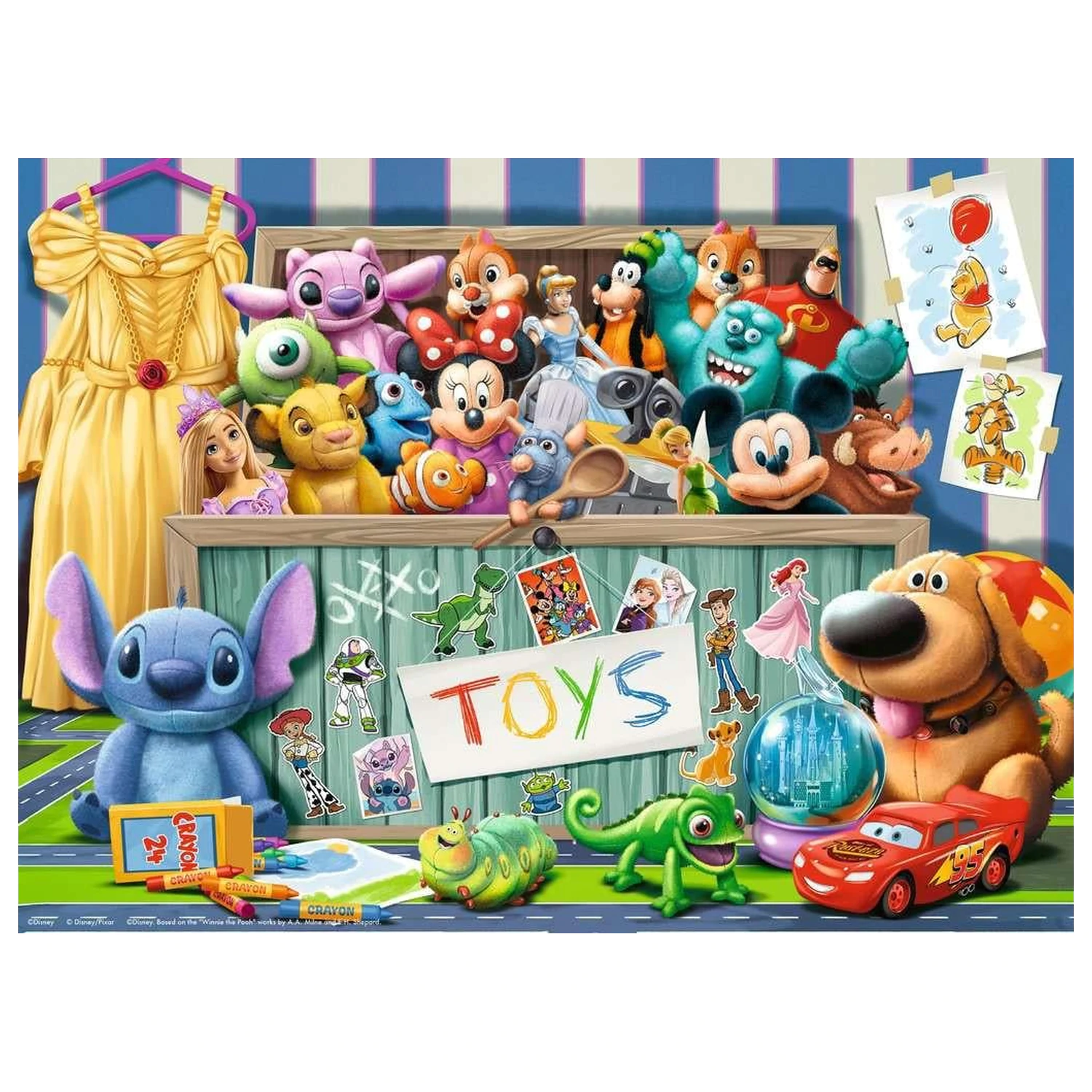 Disney The Magic Toy Box puzzle 100 darabos termékfotó