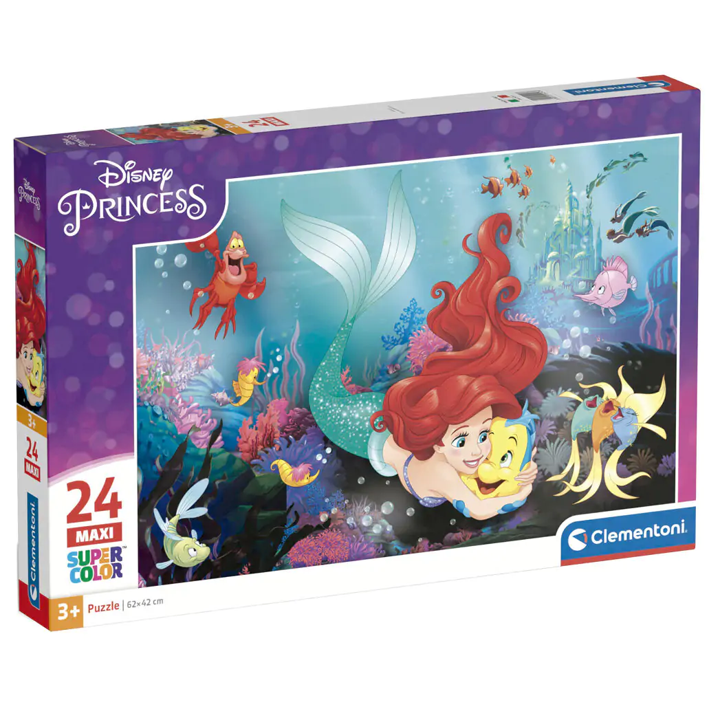 Disney The Mermaid Little maxi puzzle 24db-os termékfotó