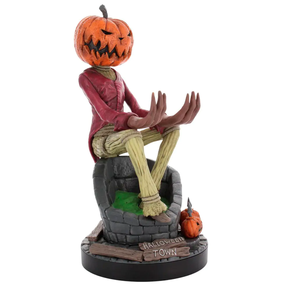 Disney The Nightmare Before Christmas Pumpkin King kontroller/telefon tartó Cable Guy figura 20cm termékfotó